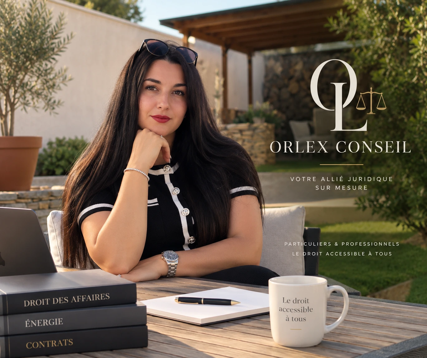 Maëlisse Mansouri, fondatrice d'Orlex Conseil